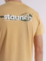 Мужская футболка Bumbacel MT5622K_1225A2_S6 Cream, s.M фото №2 — интернет-магазин Desire.md