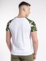 Мужская футболка Bumbacel MT5775K_4001-01238_XS5 White, s.XS фото №2 — интернет-магазин Desire.md