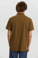 Поло Bumbacel MTP5858K_0920_M5 Brown, s.XL фото №2 — интернет-магазин Desire.md