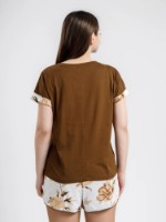 Pijama Bumbacel WPJ2004_1031-5033_S5 Brown, s.S imaginea #2 — magazin online Desire.md