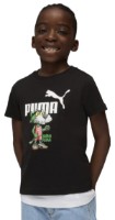 Tricou pentru copii Puma Super Graphic Puma Black, s.104 imaginea #3 — magazin online Desire.md