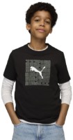 Tricou pentru copii Puma Graphic Box Puma Black, s.152 imaginea #3 — magazin online Desire.md