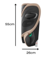 Детское автокресло Cybex Solution G2 i-Fix Plus Almond Beige (524000686) фото №4 — интернет-магазин Desire.md