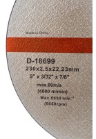 Disc de tăiere Makita D-18699 imaginea #4 — magazin online Desire.md