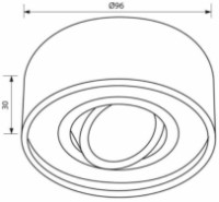 Lampă încorporabilă Vivalux VIV004709 imaginea #3 — magazin online Desire.md