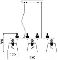 Lustră Maytoni ARM012-03-W imaginea #2 — magazin online Desire.md
