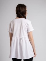 Tricou de dame Bumbacel WT3840_White_XS5 White, s.XL imaginea #2 — magazin online Desire.md