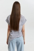 Женская футболка Bumbacel WT3883_3920_XS5 Blue, s.XL фото №2 — интернет-магазин Desire.md