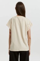 Женская футболка Bumbacel WT3884_0105_XS5 Cream, s.L фото №2 — интернет-магазин Desire.md