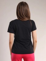 Tricou de dame Bumbacel WT3895_0303_M5 Black, s.M imaginea #2 — magazin online Desire.md