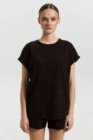 Женская футболка Bumbacel WT4098_4008-B3_S5 Black, s.XXL