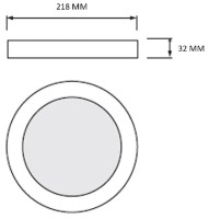 Потолочный светильник Horoz 016-083-0024 фото №2 — интернет-магазин Desire.md