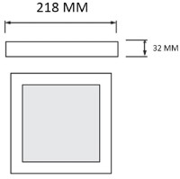 Потолочный светильник Horoz 016-084-0024 фото №2 — интернет-магазин Desire.md