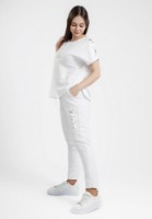 Женский спортивный костюм Bumbacel WTR45068F_0601_M5 White, s.XXXL фото №2 — интернет-магазин Desire.md