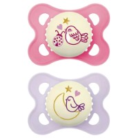 Suzeta Mam Original Night PlanetLove Girl 2pcs (MA.121292)