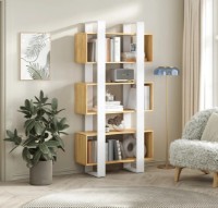 Стеллаж Пехотин Полка-18 Oak Sonoma/White фото №3 — интернет-магазин Desire.md