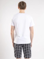 Pijama pentru bărbați Bumbacel MPJ7019_0003A1-2002_S5 White, s.XL imaginea #2 — magazin online Desire.md