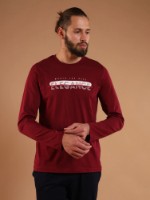 Pijama pentru bărbați Bumbacel MPJ7117_1930_M5 Red, s.M