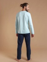Pijama pentru bărbați Bumbacel MPJ7117_5410_M5 Blue, s.M imaginea #2 — magazin online Desire.md