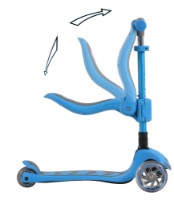 Trotinetă Moni Kiki Blue (MT.223420) imaginea #4 — magazin online Desire.md