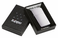 Зажигалка Zippo 1605 Satin Chrome Slim