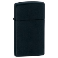 Brichetă Zippo 1618 Black Matte Slim imaginea #1 — magazin online Desire.md