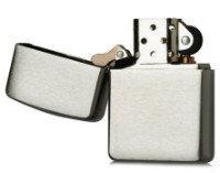 Brichetă Zippo 162 Armor Brushed Chrome Heavy Wall imaginea #2 — magazin online Desire.md