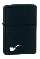 Зажигалка Zippo 218PL Black Matte Pipe