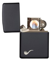 Brichetă Zippo 218PL Black Matte Pipe imaginea #2 — magazin online Desire.md