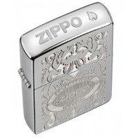 Brichetă Zippo 24751 American Classic Crown Stamp High Polish Chrome