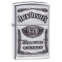 Brichetă Zippo 250 JD 427 Jack Daniels Label Chrome