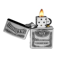Brichetă Zippo 250 JD 427 Jack Daniels Label Chrome imaginea #2 — magazin online Desire.md