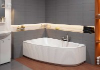 Cadă de baie Cersanit Joanna New 150х95 R imaginea #3 — magazin online Desire.md