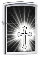 Зажигалка Zippo 29074 Reflective Cross H Pol Chrome фото №1 — интернет-магазин Desire.md