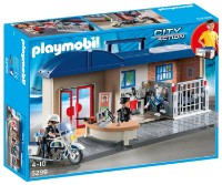 Set de construcție Playmobil City Action: Police Take Along Police Station (5299)