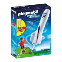 Racheta Playmobil Sports&Action: Rocket with Launch Booster (6187)