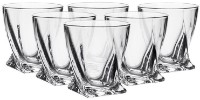 Набор стаканов Bohemia Quadro 340ml 6pcs (Bh-631640) фото №2 — интернет-магазин Desire.md