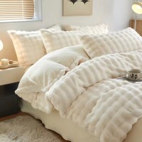 Set de perne și cuvertură O’llessya New Style 230x250cm + 2pcs 50x70cm Alb (V1-3/1)