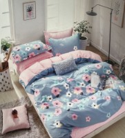 Постельное бельё O’llessya New Style Bumbac 200x220cm Albastru/Roz (12868/3)