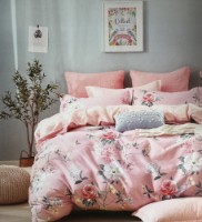 Постельное бельё O’llessya New Style Bumbac 200x220cm Roz/Albastru/Alb (12868/2)