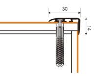 Profil pentru podea Myck D-K0400-1P-200 imaginea #2 — magazin online Desire.md