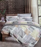 Постельное бельё O’llessya New Style Polycotton/5 200x220cm Gri/Galben/Albastru/Orange