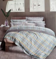 Постельное бельё O’llessya New Style Polycotton/8 200x220cm Gri/Galben/Orange/Albastru/Bordo