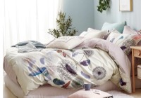 Постельное бельё O’llessya New Style Satin 200x220cm Alb/Multicolor (13372/1)