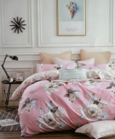 Постельное бельё O’llessya New Style Satin 200x220cm Roz/Gri (13372/6)