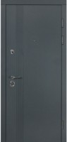 Uşă de exterior Булат В-81 172 Anthracite/White Matte Smooth 850mm Right