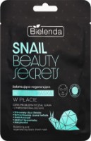 Mască pentru față Bielenda Snail Beauty Secrets Balancing & Regenerating Black 1pcs