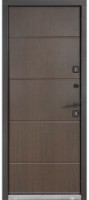 Uşă de exterior Булат Термо House 703/191 Dark Wenge/Dark Wenge Street 950mm Right  imaginea #2 — magazin online Desire.md
