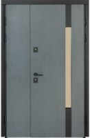 Uşă de exterior Булат Термо House 705/428 Anthracite/Polar Oak Street 1200mm Right imaginea #1 — magazin online Desire.md