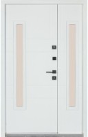 Uşă de exterior Булат Термо House 706/431 Dark Anthracite/White Satin Street 1200mm Right imaginea #2 — magazin online Desire.md